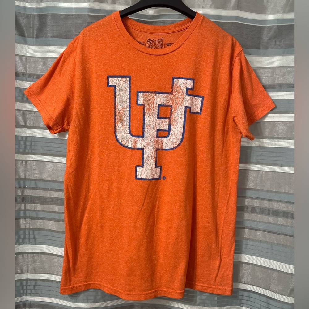 Florida Gators Orange Original Retro Brand Interlocking School Logo Shirt